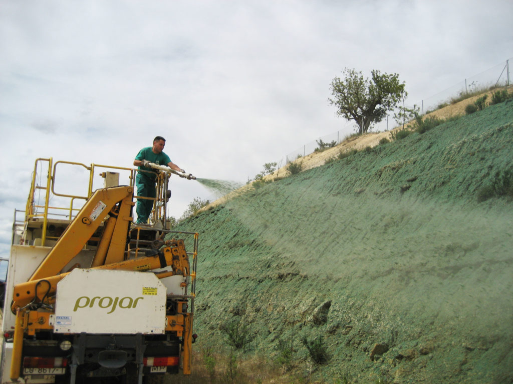 Hydroseeding is a very effective way to plant grass with great success.