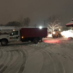 snow removal truck in Rexburg.